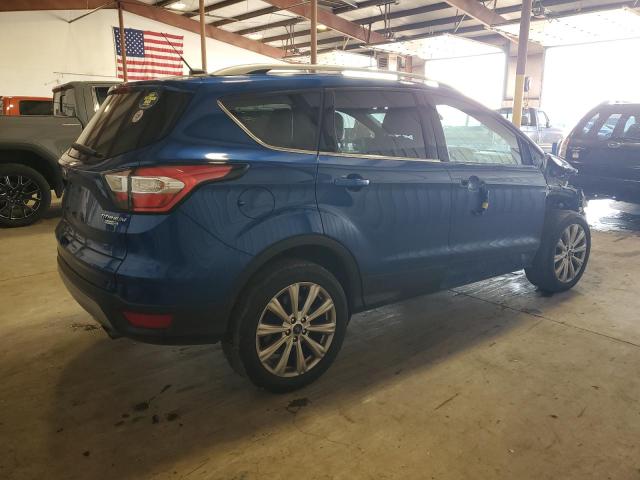 1FMCU9JD3HUA90980 - 2017 FORD ESCAPE TITANIUM 蓝色 照片 3