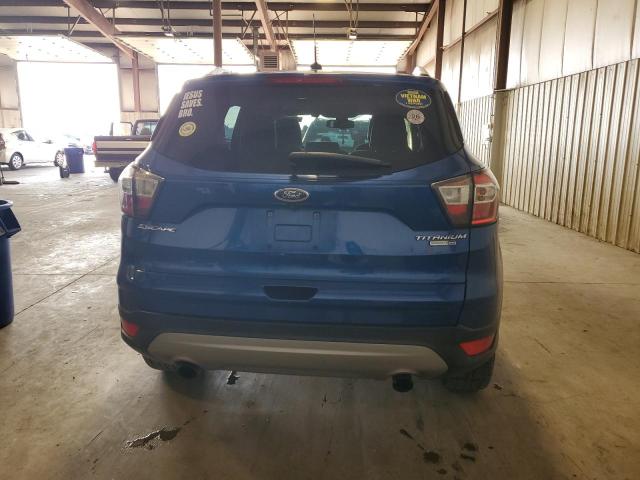 1FMCU9JD3HUA90980 - 2017 FORD ESCAPE TITANIUM 蓝色 照片 6