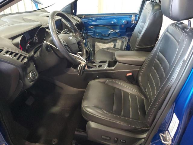 1FMCU9JD3HUA90980 - 2017 FORD ESCAPE TITANIUM 蓝色 照片 7