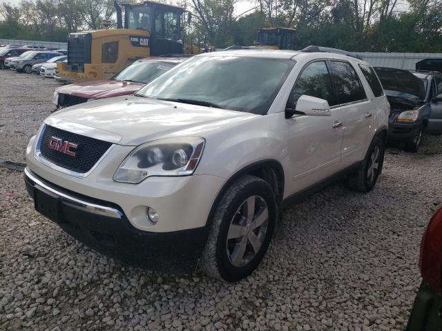 1GKKRRED3CJ299291 - 2012 GMC ACADIA SLT-1 WHITE photo 1