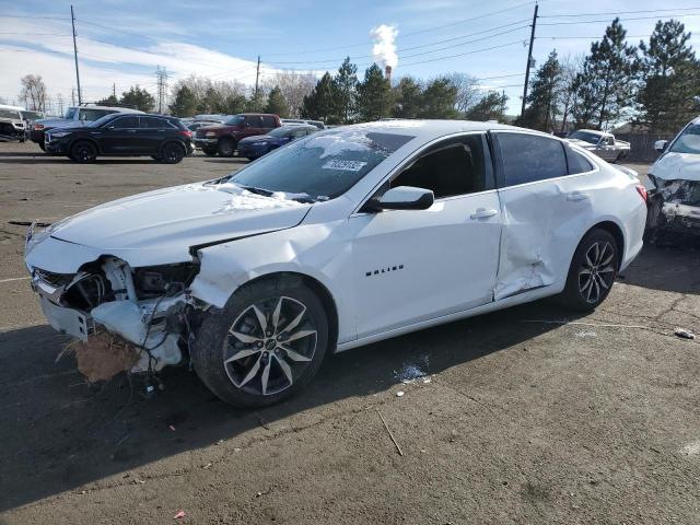 1G1ZG5ST2LF081455 - 2020 CHEVROLET MALIBU RS WHITE photo 1