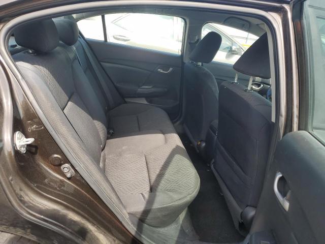2HGFB2F51EH506461 - 2014 HONDA CIVIC LX BLACK photo 10