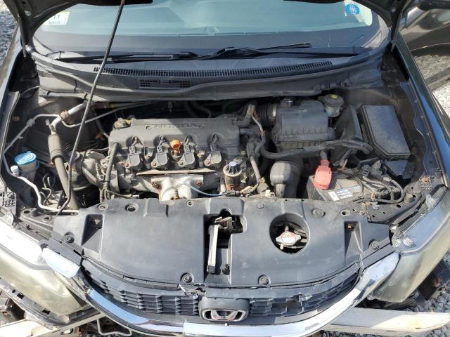 2HGFB2F51EH506461 - 2014 HONDA CIVIC LX BLACK photo 11