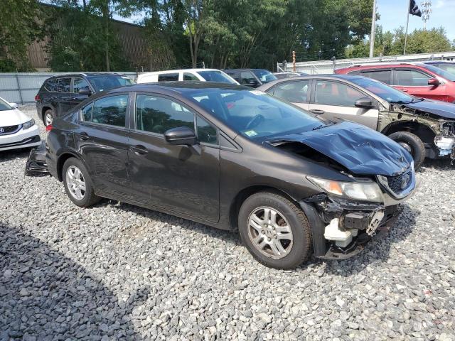 2HGFB2F51EH506461 - 2014 HONDA CIVIC LX BLACK photo 4