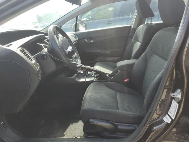 2HGFB2F51EH506461 - 2014 HONDA CIVIC LX BLACK photo 7