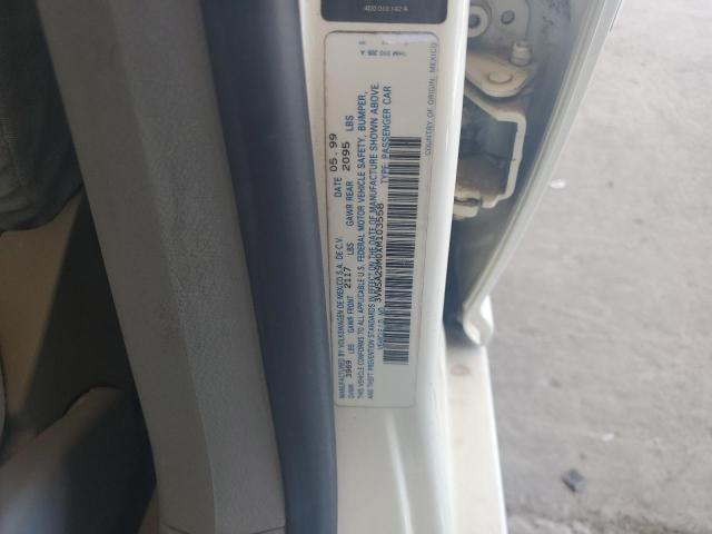 3VWSA29M0XM103558 - 1999 VOLKSWAGEN JETTA GLS თეთრი ფოტო 12