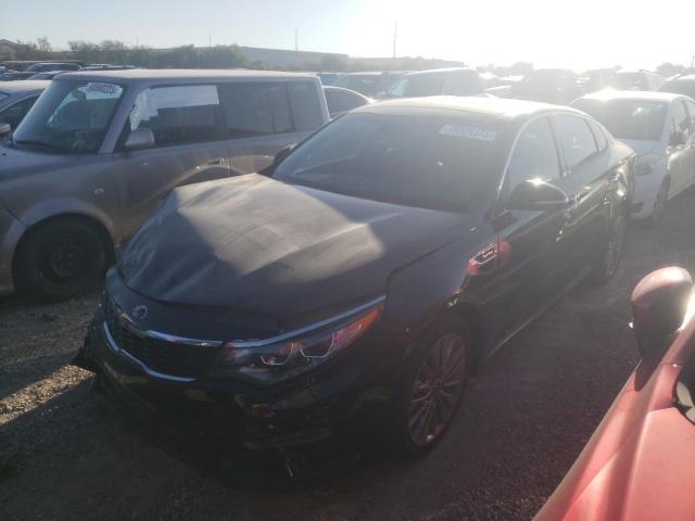 5XXGV4L23KG320645 - 2019 KIA OPTIMA SXL BLACK photo 1