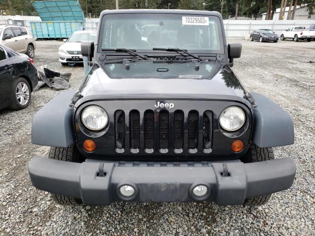 1C4AJWAG9DL705397 - 2013 JEEP WRANGLER SPORT BLACK photo 5