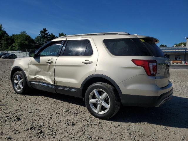 1FM5K8DH3HGB57566 - 2017 FORD EXPLORER XLT კრემისფერი ფოტო 2