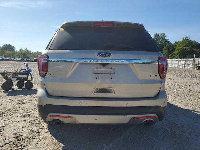 1FM5K8DH3HGB57566 - 2017 FORD EXPLORER XLT კრემისფერი ფოტო 6