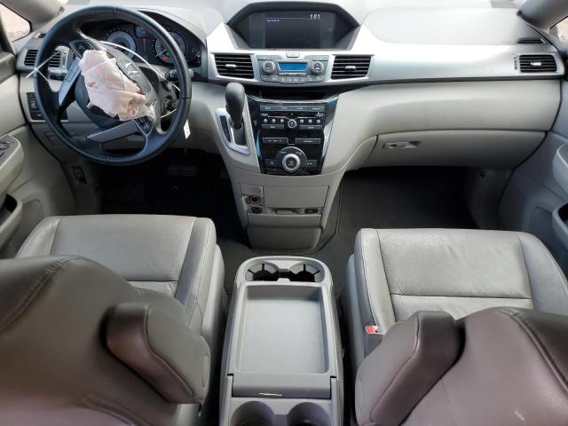 5FNRL5H63CB011584 - 2012 HONDA ODYSSEY EXL BLUE photo 8