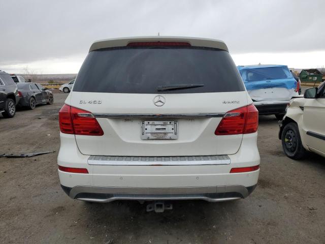 4JGDF6EE2FA451730 - 2015 MERCEDES-BENZ GL 450 4MATIC WHITE photo 6