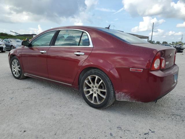 1G1ZE5EB1AF291308 - 2010 CHEVROLET MALIBU LTZ 勃艮第红 照片 2