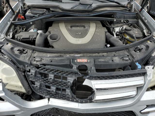 4JGBF7BE5BA635264 - 2011 MERCEDES-BENZ GL 450 4MATIC SILVER photo 12