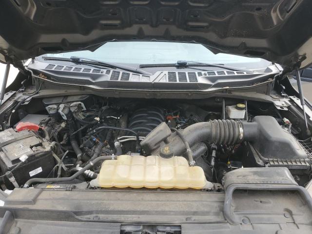 1FTEW1C56MKE57150 - 2021 FORD F150 SUPERCREW GRAY photo 11