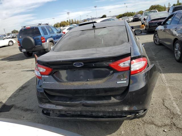 3FA6P0HD0FR225238 - 2015 FORD FUSION SE BLACK photo 6