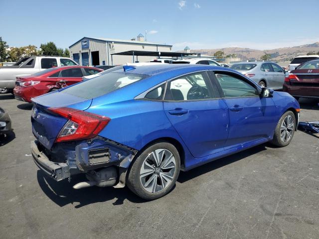 JHMFC1F34JX039187 - 2018 HONDA CIVIC EX ლურჯი ფოტო 3