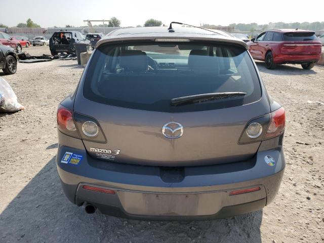 JM1BK343571650083 - 2007 MAZDA 3 HATCHBACK GRAY photo 6