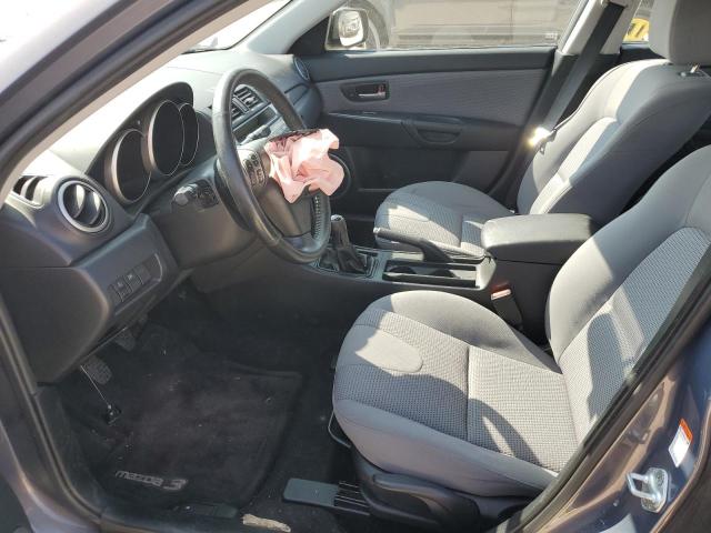 JM1BK343571650083 - 2007 MAZDA 3 HATCHBACK GRAY photo 7