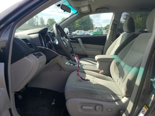 5TDBK3EH0DS180134 - 2013 TOYOTA HIGHLANDER BASE رمادي صورة 7