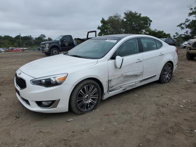 KNALN4D73F5178846 - 2015 KIA CADENZA PREMIUM WHITE photo 1