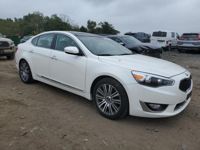 KNALN4D73F5178846 - 2015 KIA CADENZA PREMIUM WHITE photo 4