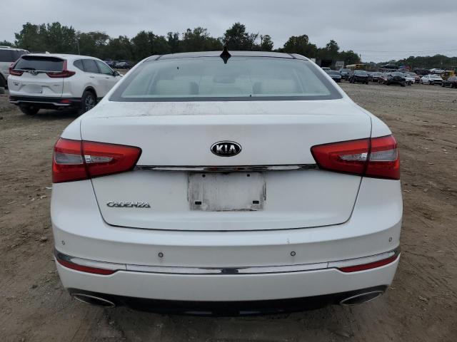 KNALN4D73F5178846 - 2015 KIA CADENZA PREMIUM WHITE photo 6