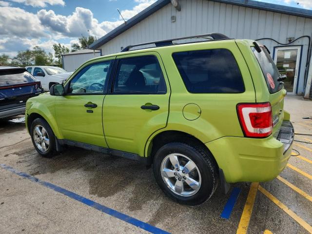 1FMCU9DG1CKB88593 - 2012 FORD ESCAPE XLT GREEN photo 2