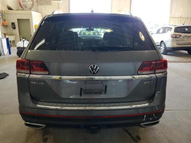 1V2BR2CA8MC501090 - 2021 VOLKSWAGEN ATLAS SEL Сірий фото 6