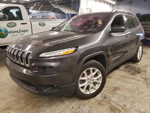 1C4PJLCB4FW721387 - 2015 JEEP CHEROKEE LATITUDE GRAY photo 1