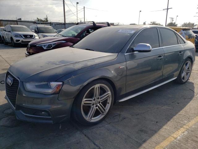 WAUBGAFL8FA113478 - 2015 AUDI S4 PREMIUM PLUS CHARCOAL photo 1