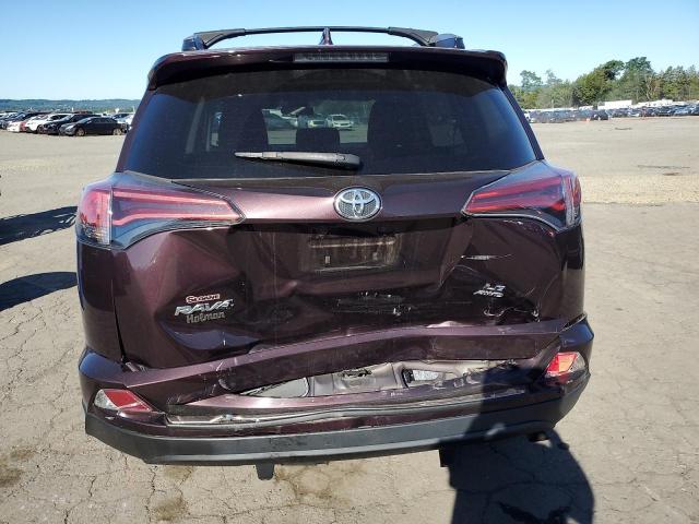 2T3BFREV5JW840353 - 2018 TOYOTA RAV4 LE PURPLE photo 6
