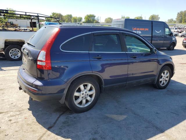 5J6RE4H34AL096112 - 2010 HONDA CR-V LX BLUE photo 3