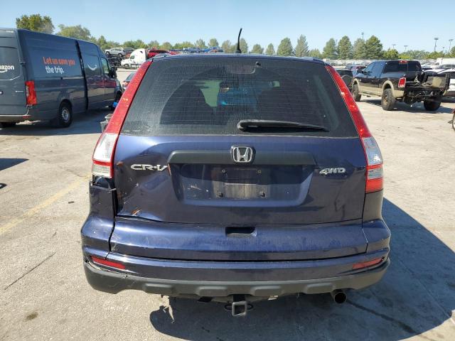 5J6RE4H34AL096112 - 2010 HONDA CR-V LX BLUE photo 6