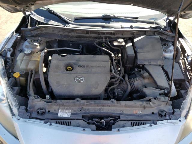 JM1BL1H53A1317532 - 2010 MAZDA 3 S SILVER photo 11