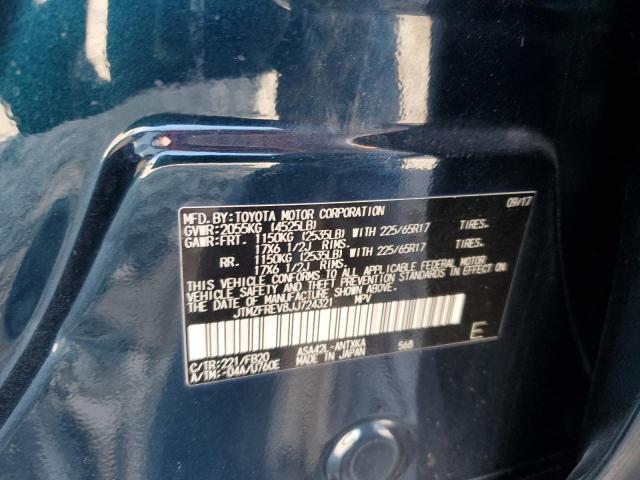 JTMZFREV8JJ724321 - 2018 TOYOTA RAV4 LE Mavi fotoğraf 13