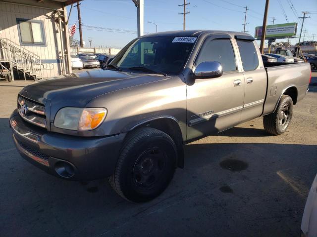 5TBRU34135S453803 - 2005 TOYOTA TUNDRA ACCESS CAB SR5 GRAY photo 1