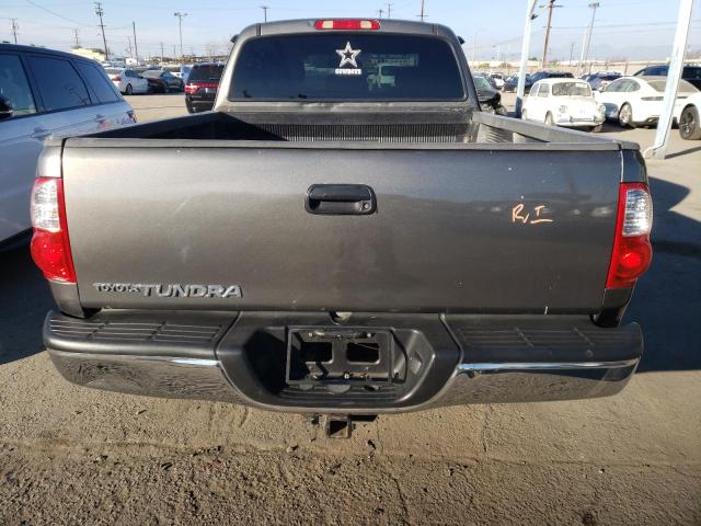 5TBRU34135S453803 - 2005 TOYOTA TUNDRA ACCESS CAB SR5 GRAY photo 6