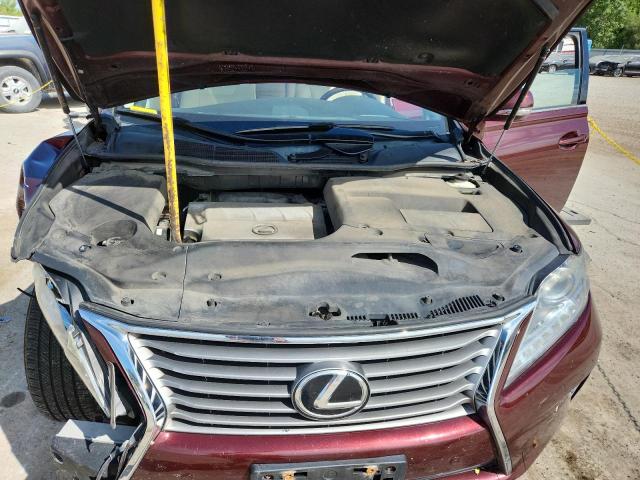 2T2BK1BA3FC325332 - 2015 LEXUS RX 350 BASE 勃艮第红 照片 11