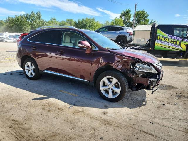 2T2BK1BA3FC325332 - 2015 LEXUS RX 350 BASE 勃艮第红 照片 4