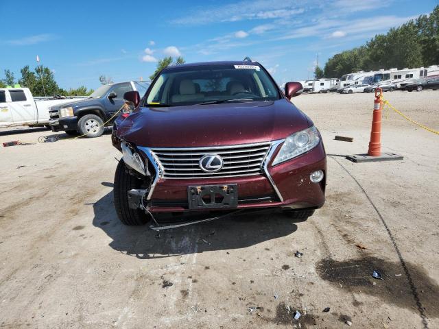 2T2BK1BA3FC325332 - 2015 LEXUS RX 350 BASE 勃艮第红 照片 5