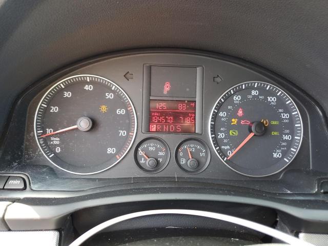 3VWEG71K27M053247 - 2007 VOLKSWAGEN JETTA WOLFSBURG 黑色 照片 9