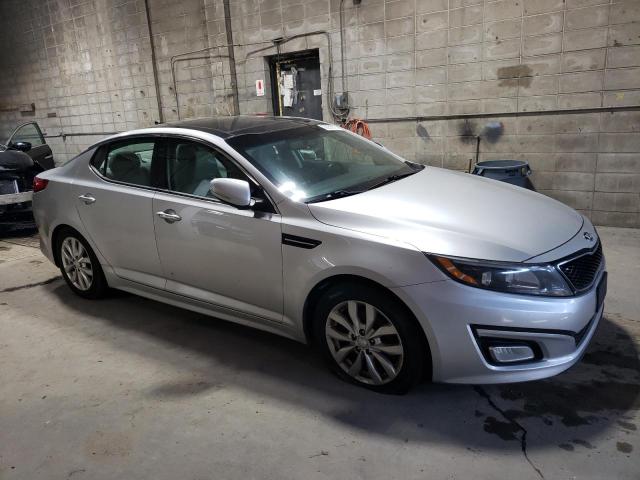 5XXGN4A76EG271489 - 2014 KIA OPTIMA EX SILVER photo 4