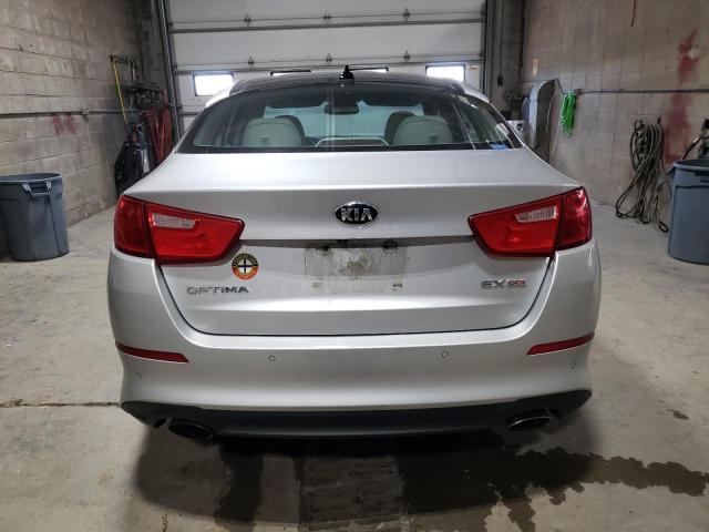 5XXGN4A76EG271489 - 2014 KIA OPTIMA EX SILVER photo 6