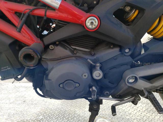 ZDM1RADNX9B014340 - 2009 DUCATI MONSTER 696 RED photo 8