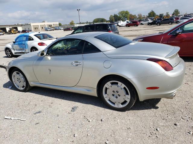 JTHFN48Y320019690 - 2002 LEXUS SC 430 SILVER photo 2