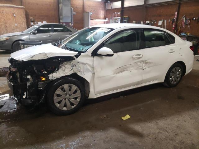 3KPA24AB4KE222461 - 2019 KIA RIO S WHITE photo 1