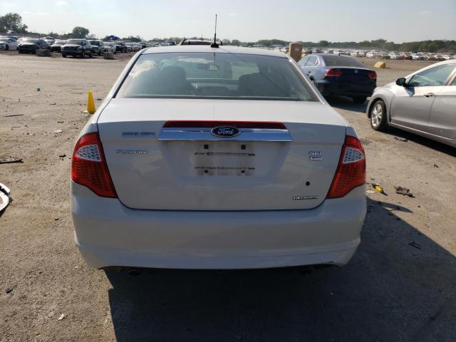 3FAHP0CGXCR212700 - 2012 FORD FUSION SEL WHITE photo 6