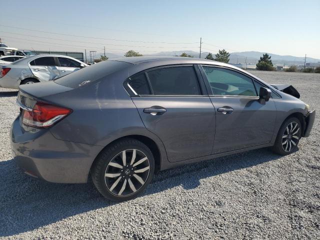 19XFB2F98FE280417 - 2015 HONDA CIVIC EXL ნაცრისფერი ფოტო 3