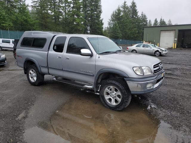 5TBBT44192S329802 - 2002 TOYOTA TUNDRA ACCESS CAB GRAY photo 4